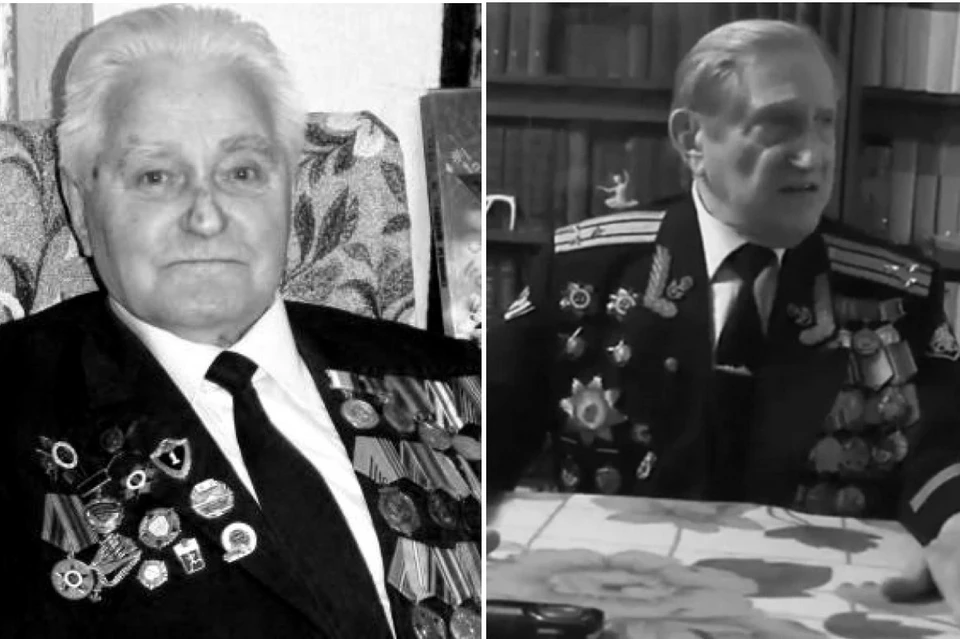 В один день скончались два ветерана-моряка – гордость Рязанской земли. Фото: Рязанские ведомости и YouTube.