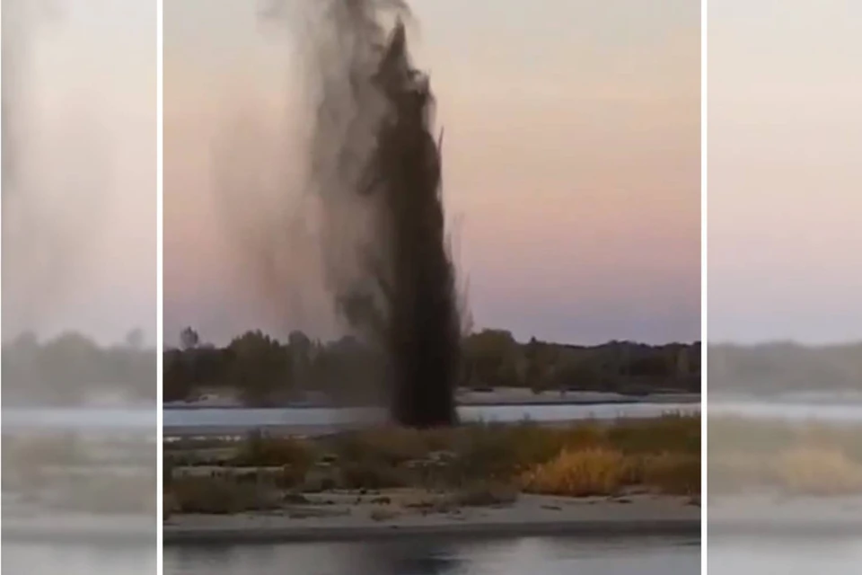 В настоящее время устанавливается собственник газопровода. Фото: скрин из видео. Источник: Типичный Нижний Новгород