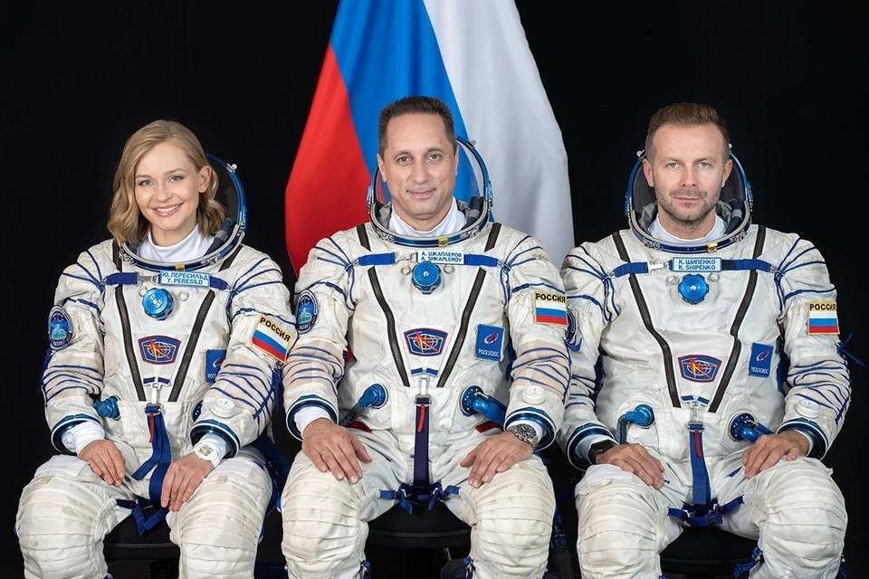 Россия стала первой в мире страной, отправившей свой киноэпипаж в космос. Фото: ЦПК им. Гагарина