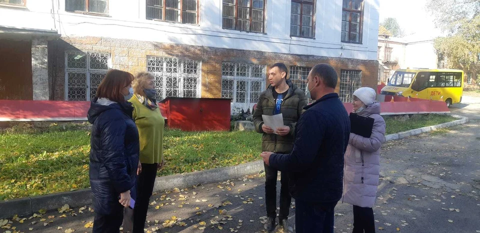 В ЦО № 6 на Косой Горе состоялась комиссионная приемка работ, выполненных по программе «Народный бюджет».