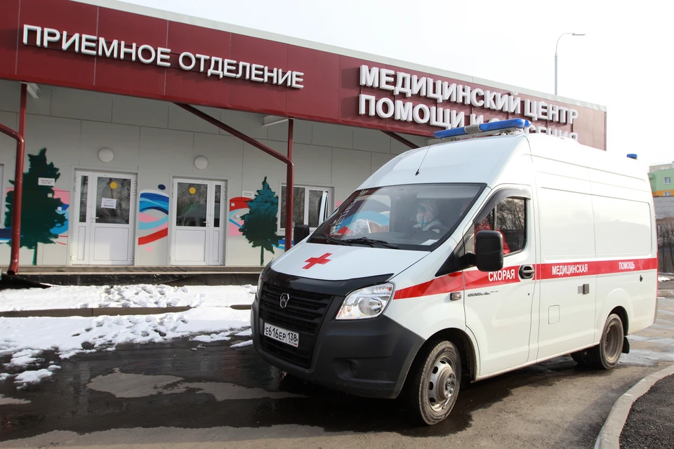 У женщины поднялась температура.