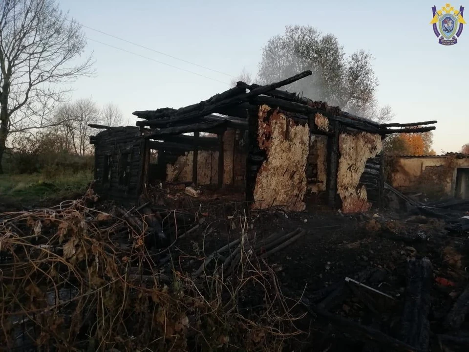 В орловском селе при пожаре погиб 45-летний мужчина. Фото: СУ СК России по Орловской области