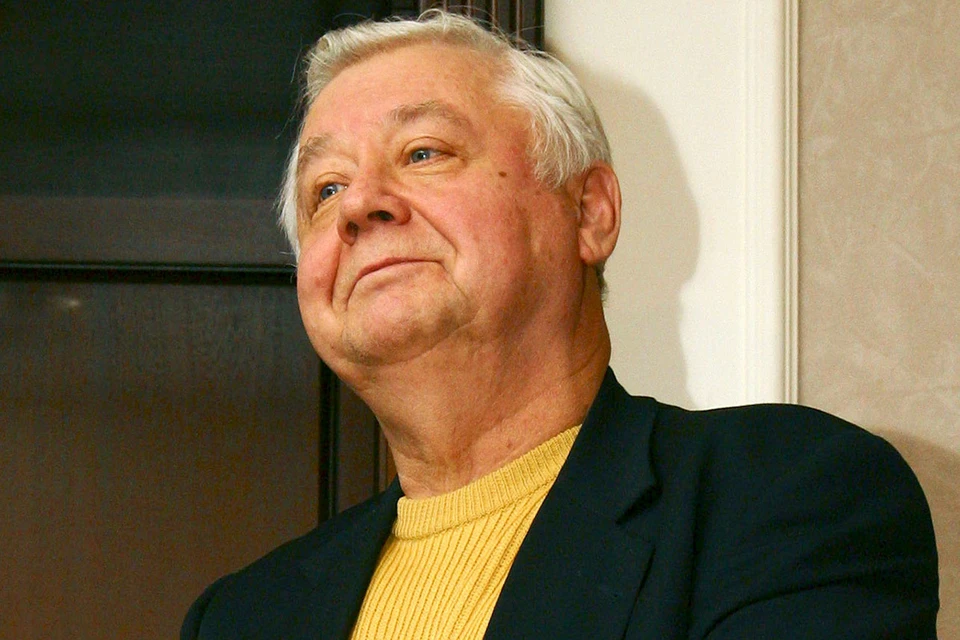 Актер Олег Табаков.