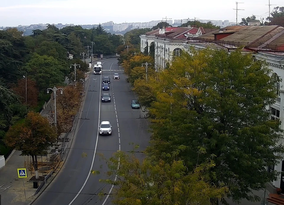 В городе золотая осень. Фото: «Севстар»