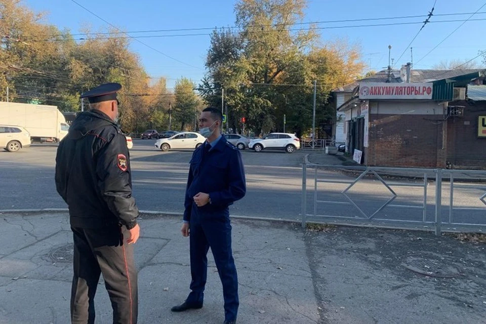 На Вольской частично отсутствует дорожная разметка. Фото: Прокуратура Самарской области
