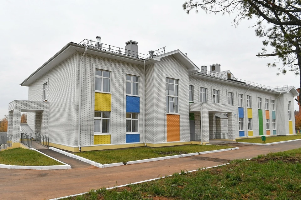 О завершении строительства детского сада на Сельхозвыставке стало известно в середине декабря прошлого года. Фото: Александр Бречалов