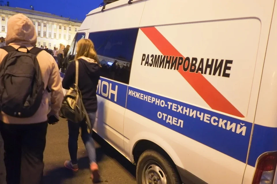 Подозрительную иномарку заметили на Киевской улице в Петербурге, на месте работают взрывотехники.