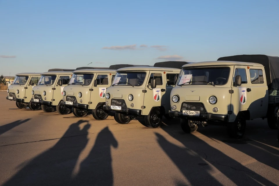 Первая партия высокопроходных автомобилей уже поступила. Фото: пресс-служба правительства края