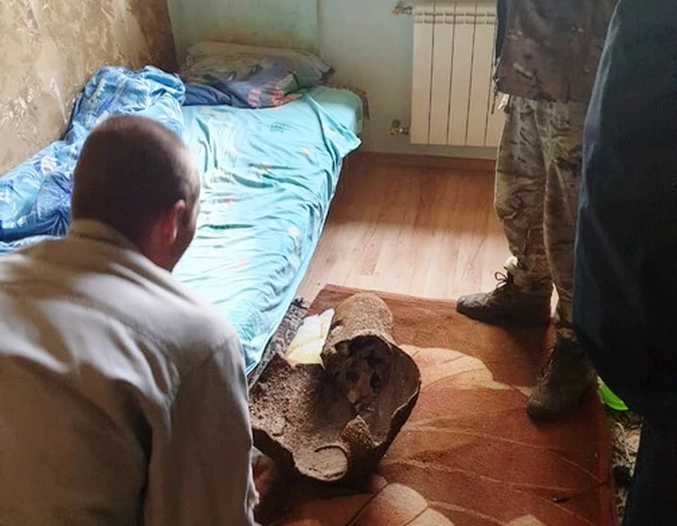 О том, что бомба могла взорваться, человек не подумал. Фото: 82.мвд.рф