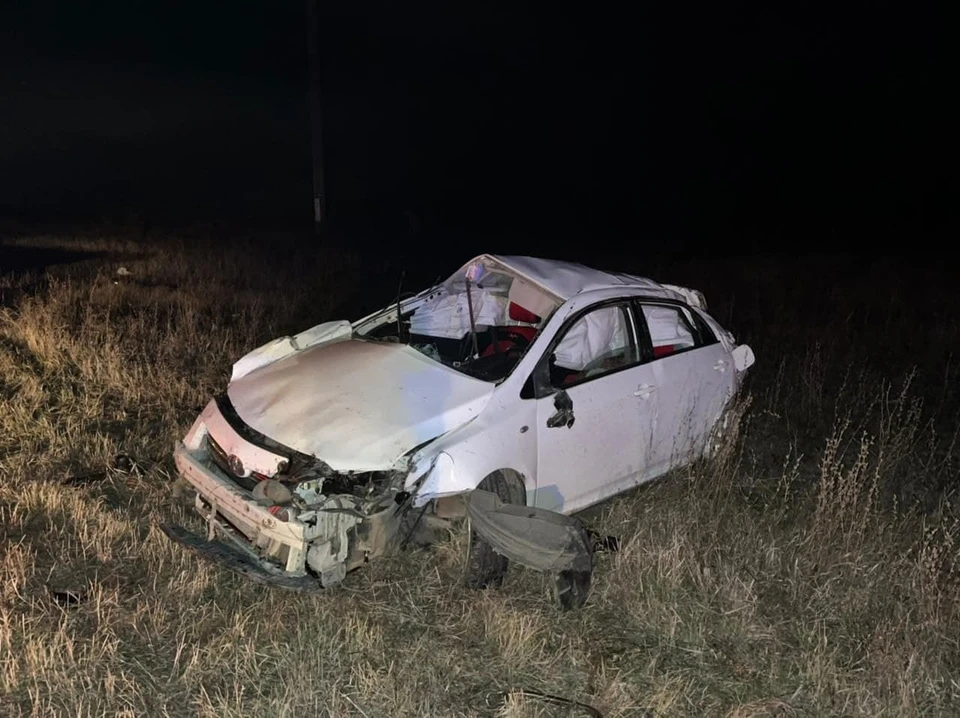 Водитель погиб в аварии