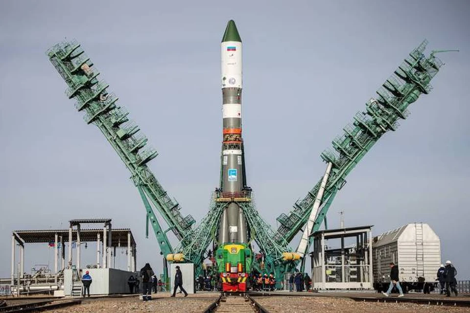 Ракета-носитель «Союз-2.1а» с грузовым кораблем «Прогресс МС-18». Фото: Пресс-служба ГК «Роскосмос»/ТАСС