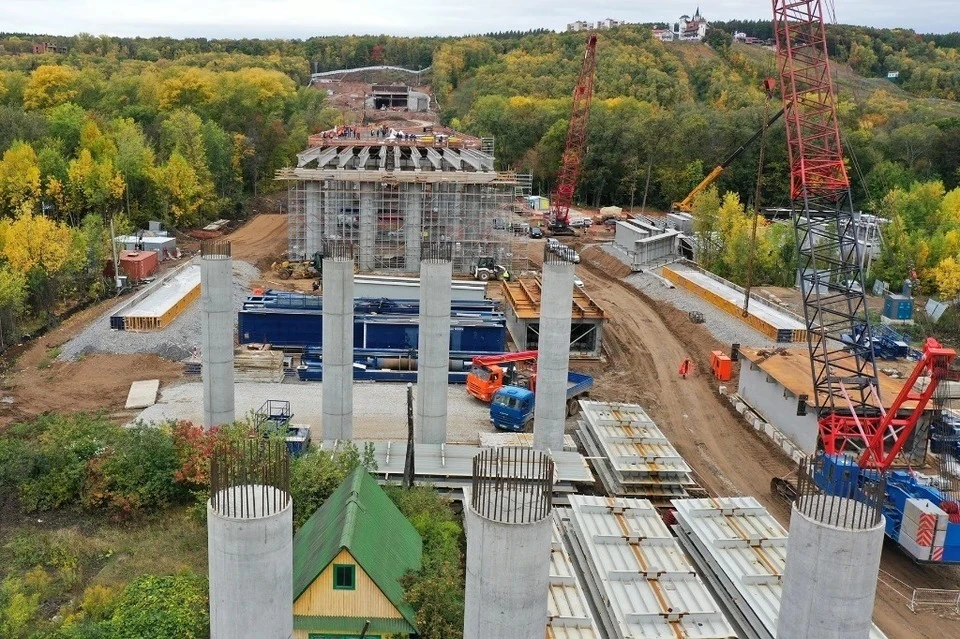Строительство Восточного выезда // glavarb.ru