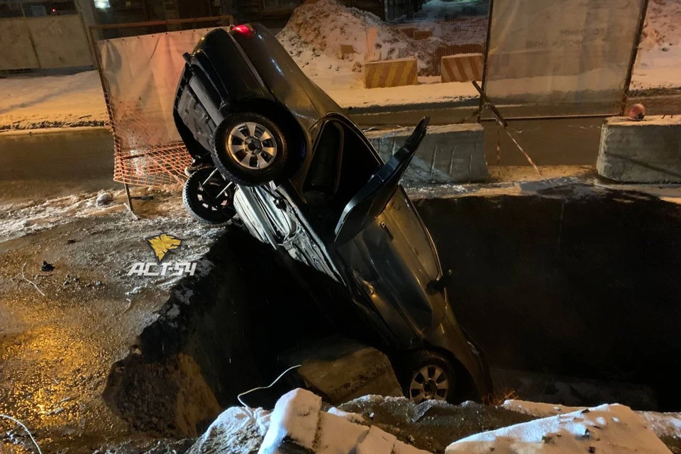 Водитель иномарки, к счастью, не пострадал.