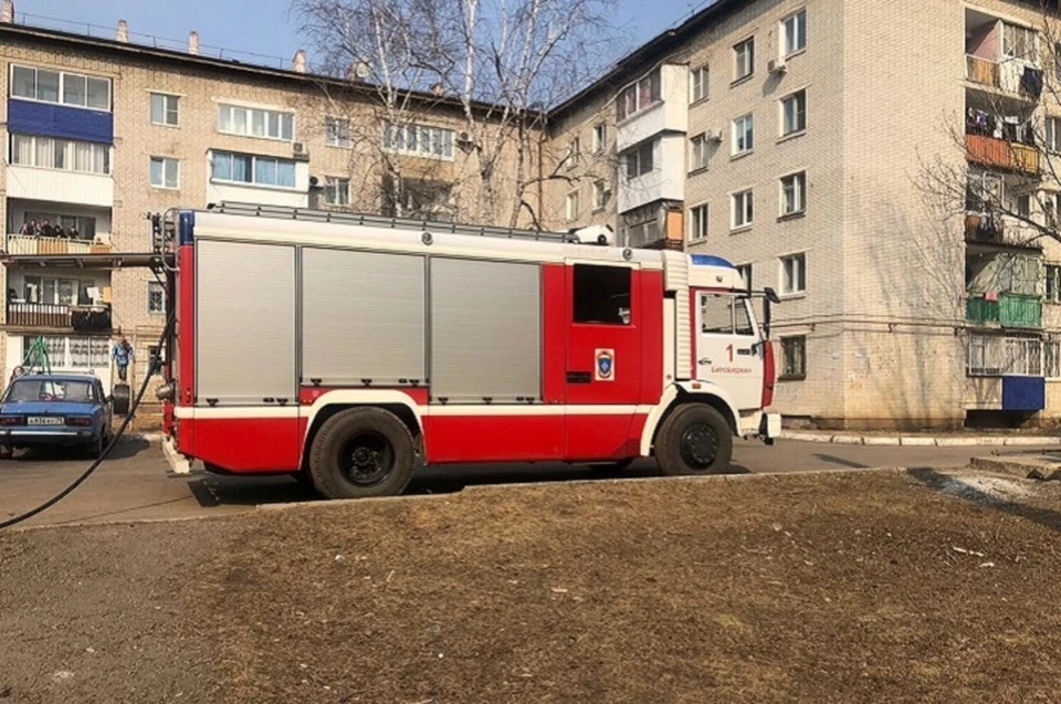 В Биробиджане горело исправительное учреждение