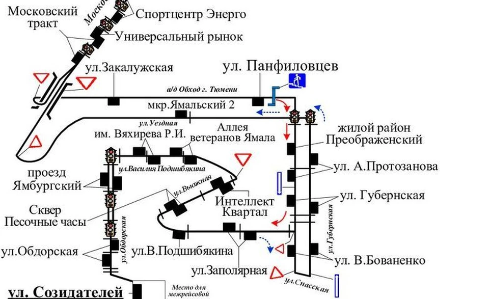 Ямальский 2 тюмень карта