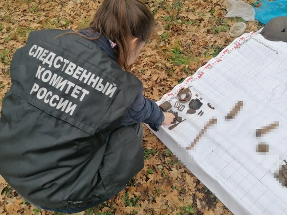 Останки советского солдата обнаружены в Адыгее Фото: пресс-служба СУ СК РФ по республике Адыгея