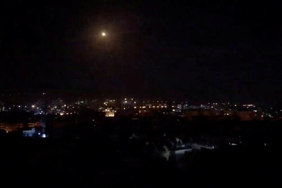 ВВС Израиля нанесли два ракетных удара по южному пригороду Дамаска