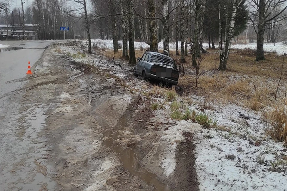 В ДТП пострадала пассажирка автомобиля Фото: УГИБДД России по Тверской области