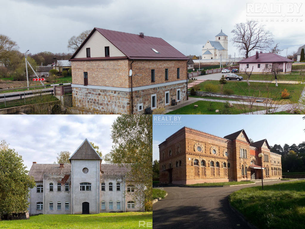 В каждом из этих исторических домов обустроены жилые комнаты. Фото: realt.by