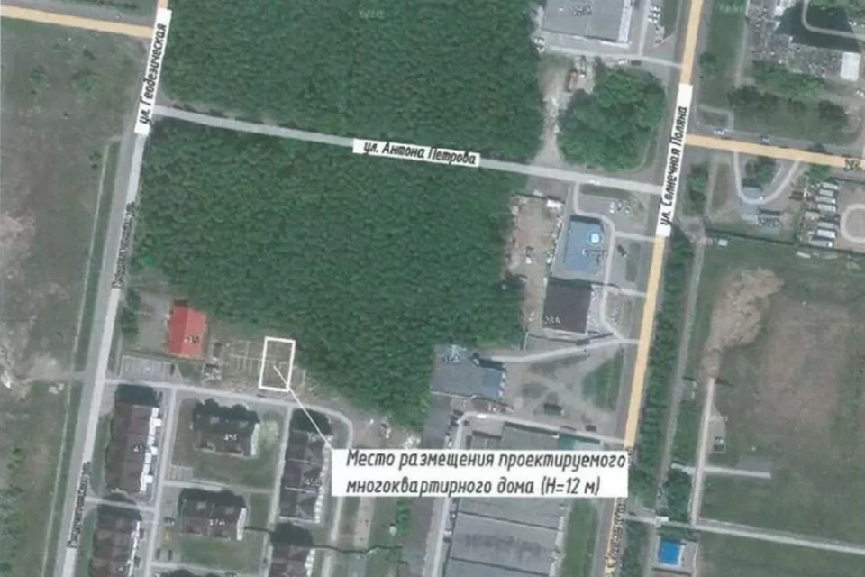 Предположительное место строительства (Фото: "Тектоника")