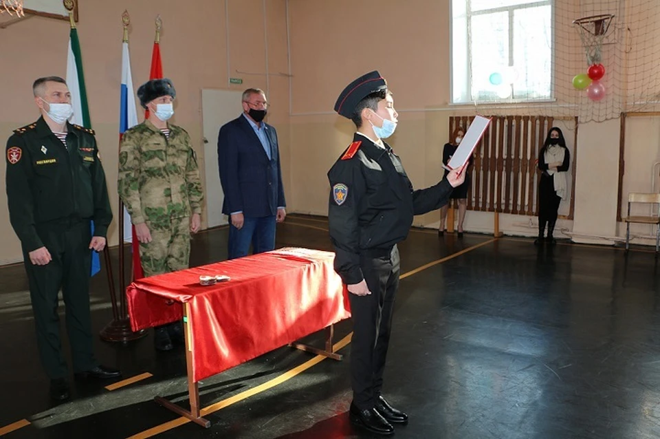 В Хабаровске появился кадетский класс для детей с ОВЗ
