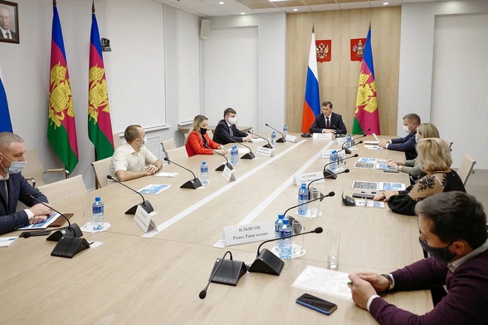 "Лидеры Кубани" встретились с властями региона. Фото: пресс-служба администрации Краснодарского края