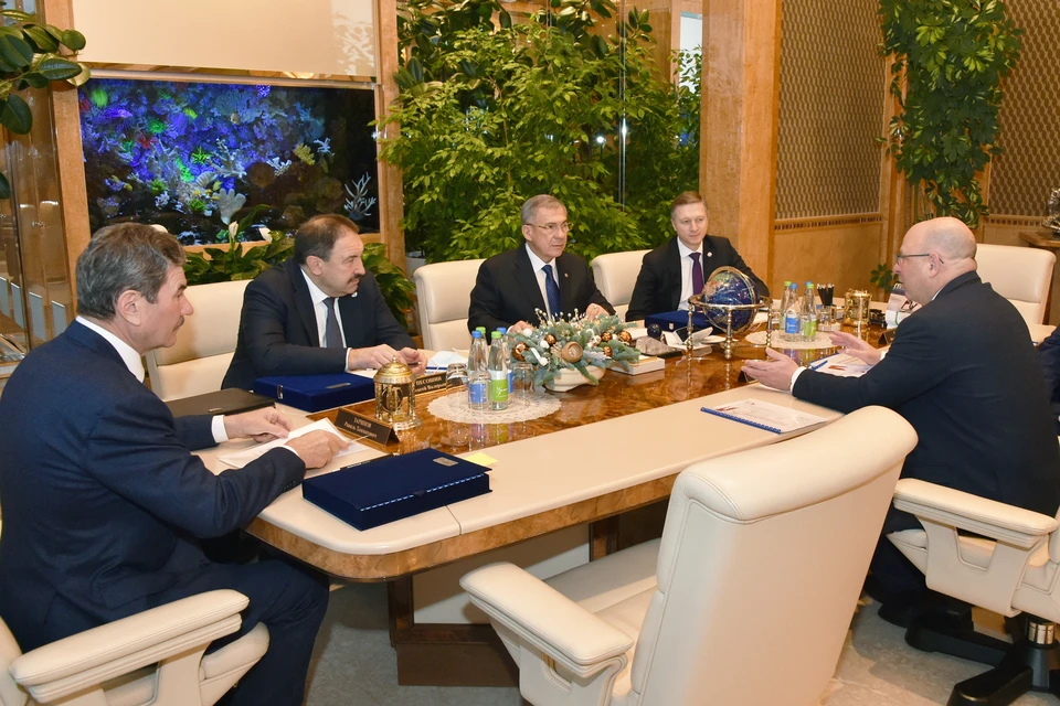 Минниханов возглавил Совет директоров ПАО «Туполев» в сентябре. Фото: пресс-служба президента Татарстана