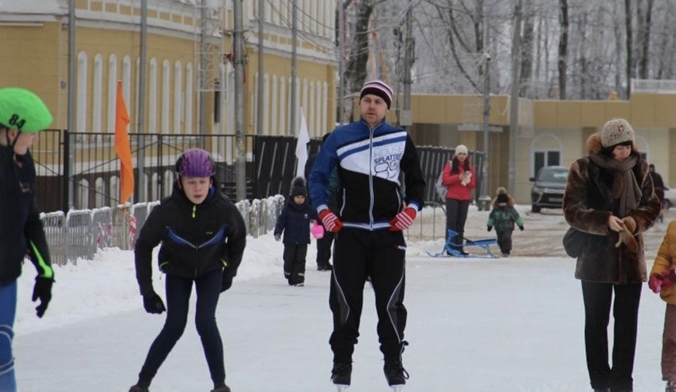 В Смоленске определили места для спортивного отдыха в зимний период. Фото: пресс-служба администрации Смоленска.