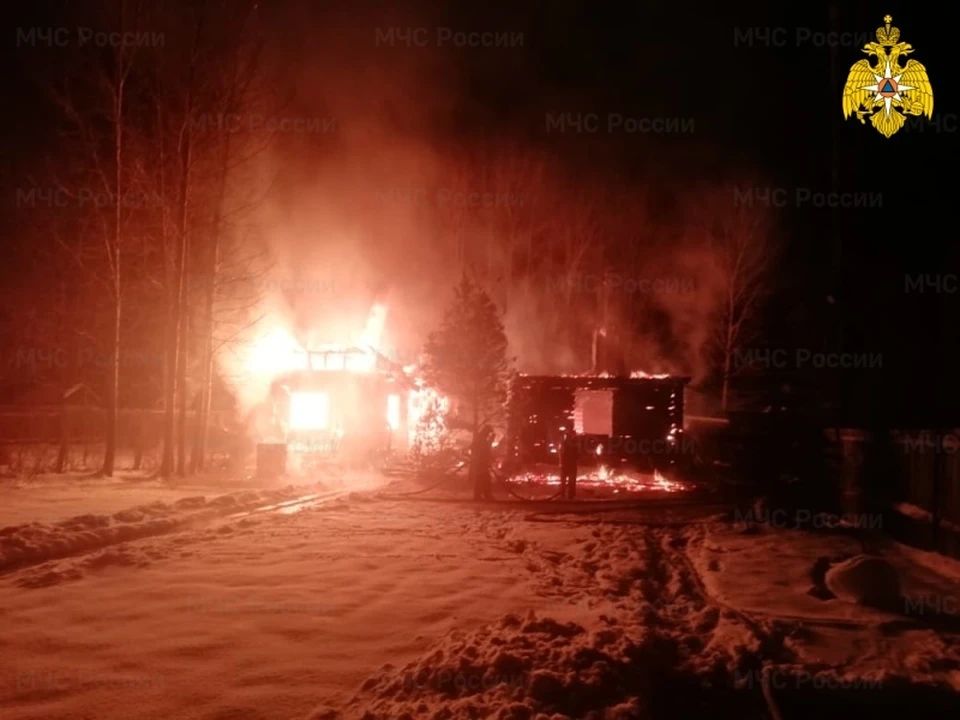 Пожар в Жуковском районе, Ореховка, СНТ «Заря».