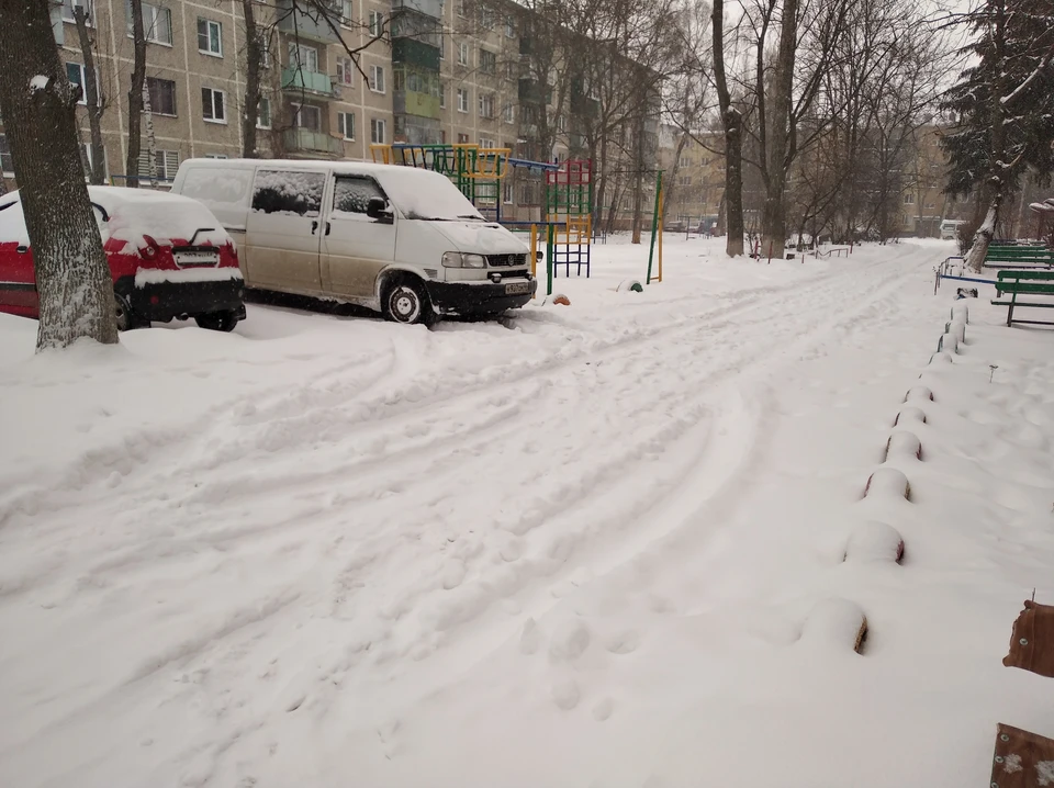В области наступила настоящая зима