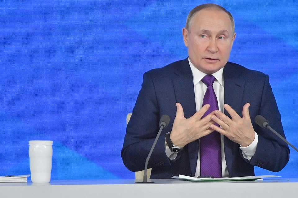 Пресс-конференция президента не обошлась без ярких фраз со стороны главы государства.