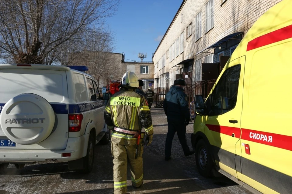 В настоящее время пожар ликвидирован. Фото: правительство Астраханской области.