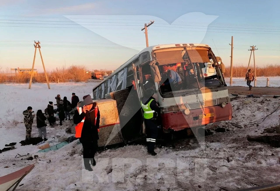 Автобус двигался по направлению Барнаул - Яровое. ФОТО: Источник КП