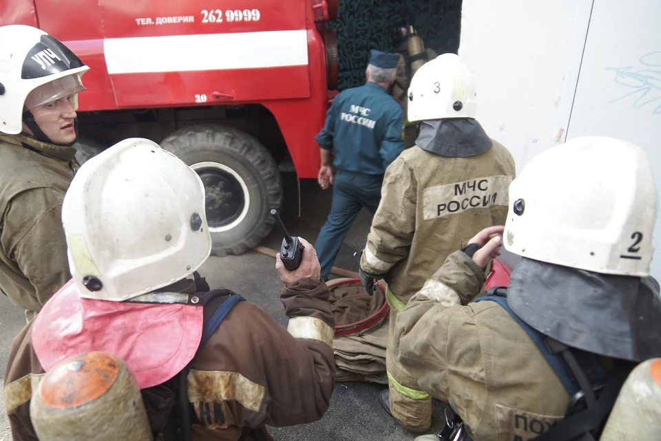 Женщина погибла во время пожара до приезда МЧС