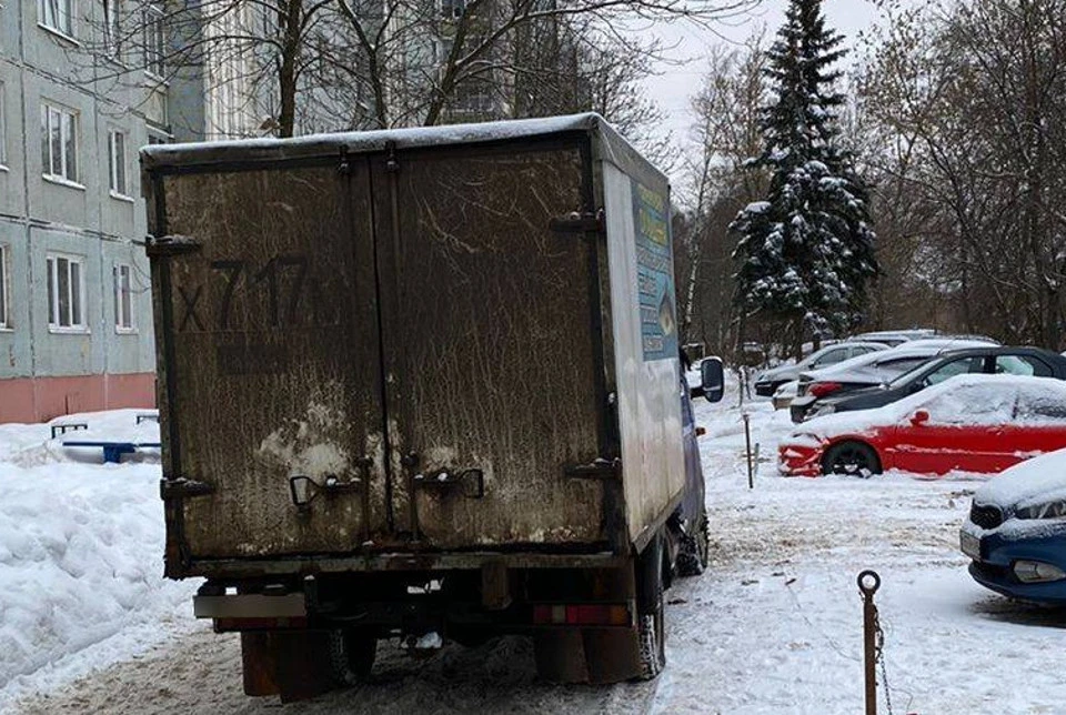 Водитель "Газели" стал сдавать задом и не заметил пенсионерку. Фото: УГИБДД по Тверской области