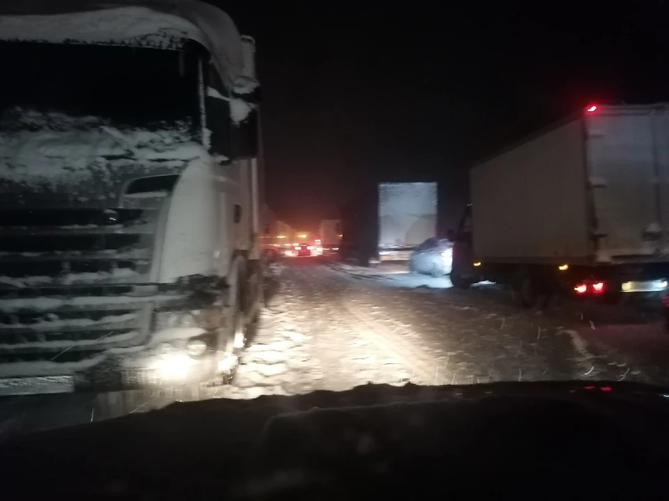 Ограничение сняли на два часа раньше. Фото: Трасса М5 Уфа - Челябинск/vk.com
