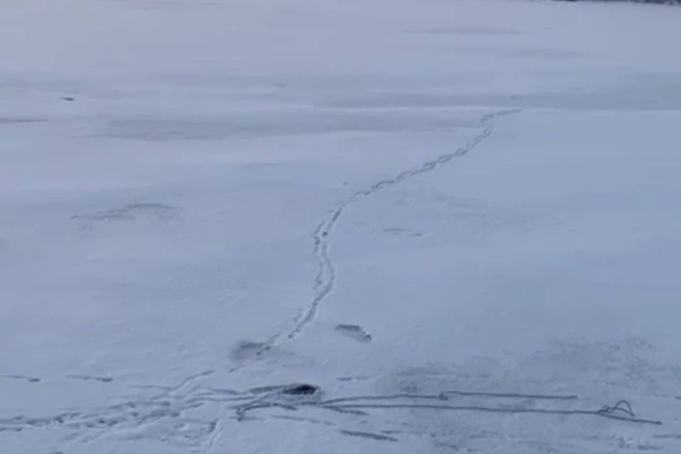 Провалившегося под лед мужчину спас работник Иркутской ГЭС