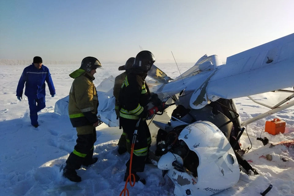 Крушение произошло 14 января в районе Белокурихи-2