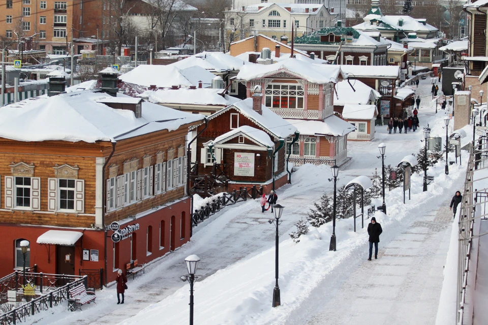 Небольшой снег будет идти временами в Иркутске 21 января