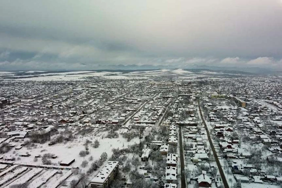 В Крымском районе из-за непогоды отключили свет. Фото: t.me/sergeyi_les.
