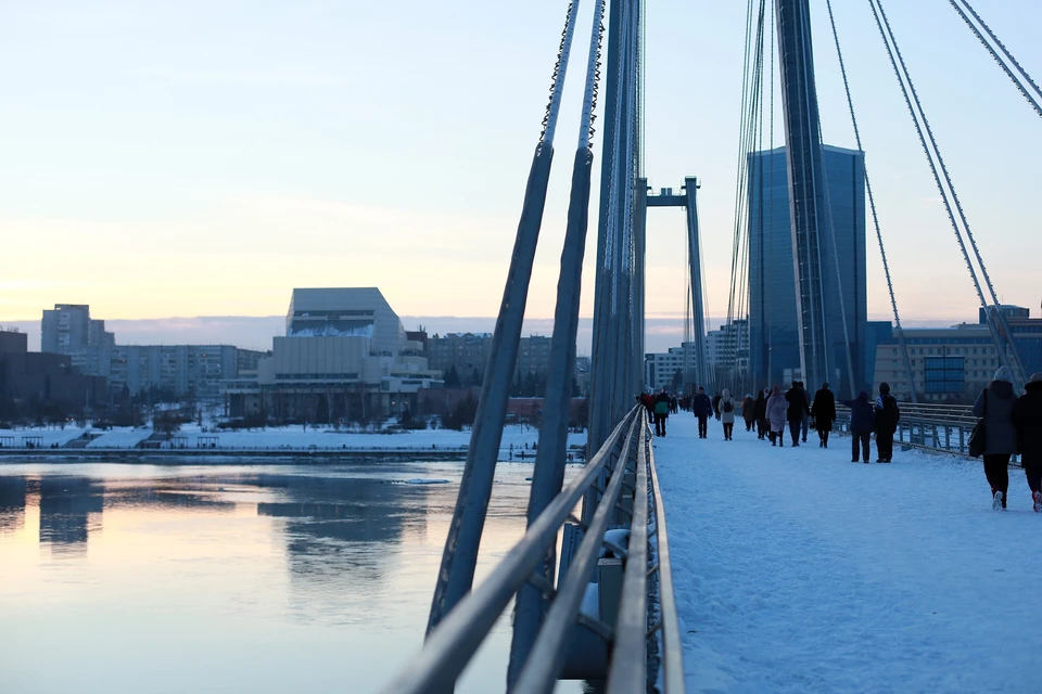 На последних выходные января в Красноярске ожидается около -22 градусов
