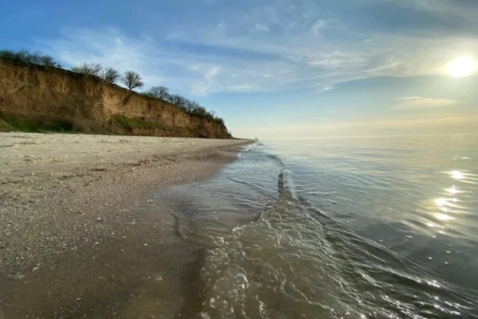 Ученые спрогнозировали, что за 20 лет Азовское море поглотит более 200 га суши. Фото: Маргарита Попова.