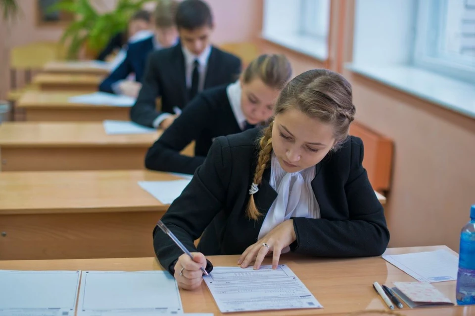 Выпускники 2023 года будут сдавать в школе только два экзамена, оба в виде ЦТ. Фото: vladtime.ru