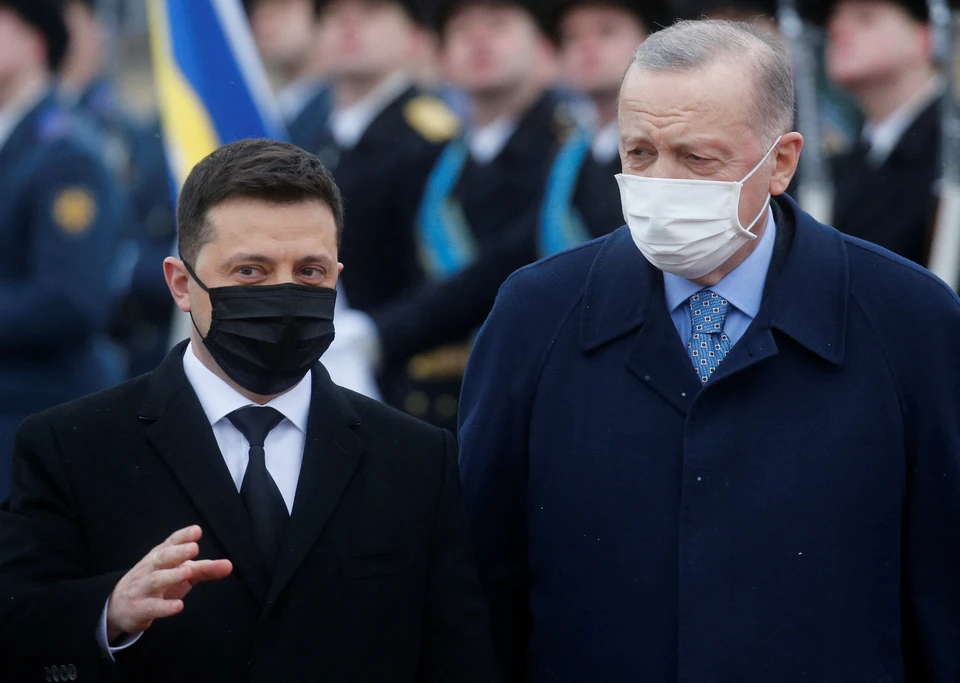 Президент Турции с визитом побывал в Киеве.