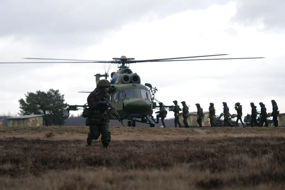 Российские и белорусские военные приступили к активной фазе учений. Фото: Минобороны Беларуси