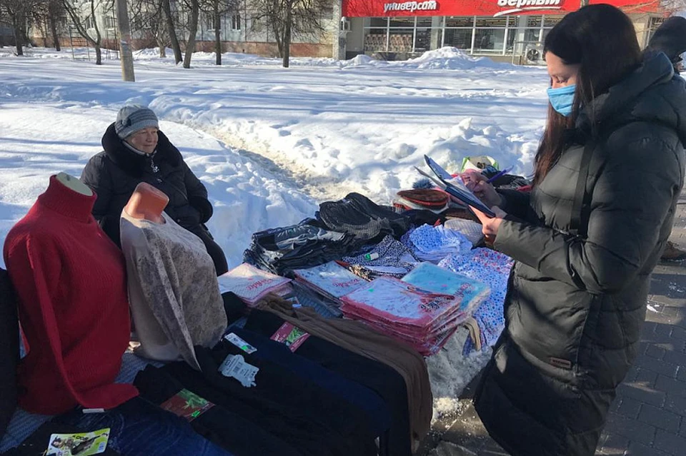В Зареченском округе Тулы прошли рейды по незаконной уличной торговле