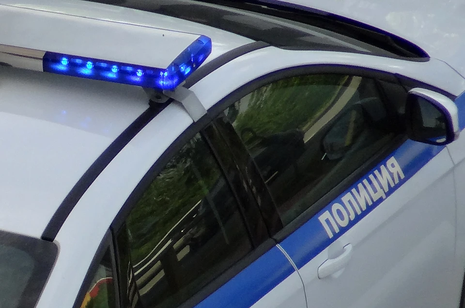 В Тобольске мужчина угнал служебный автомобиль полиции и врезался в столб