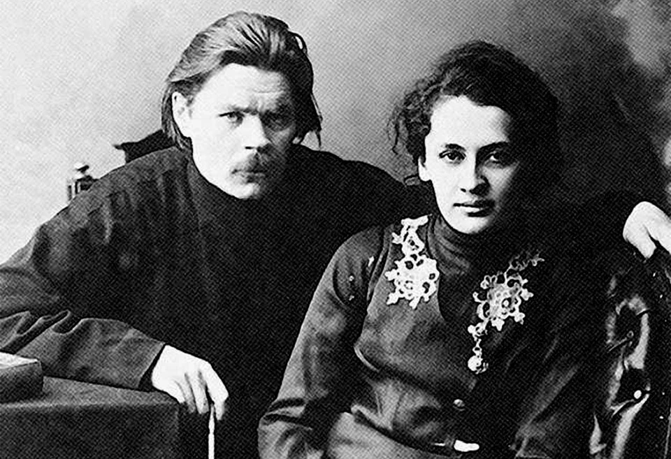 Максим Горький со своей первой и единственной официальной супругой познакомился в Самаре
