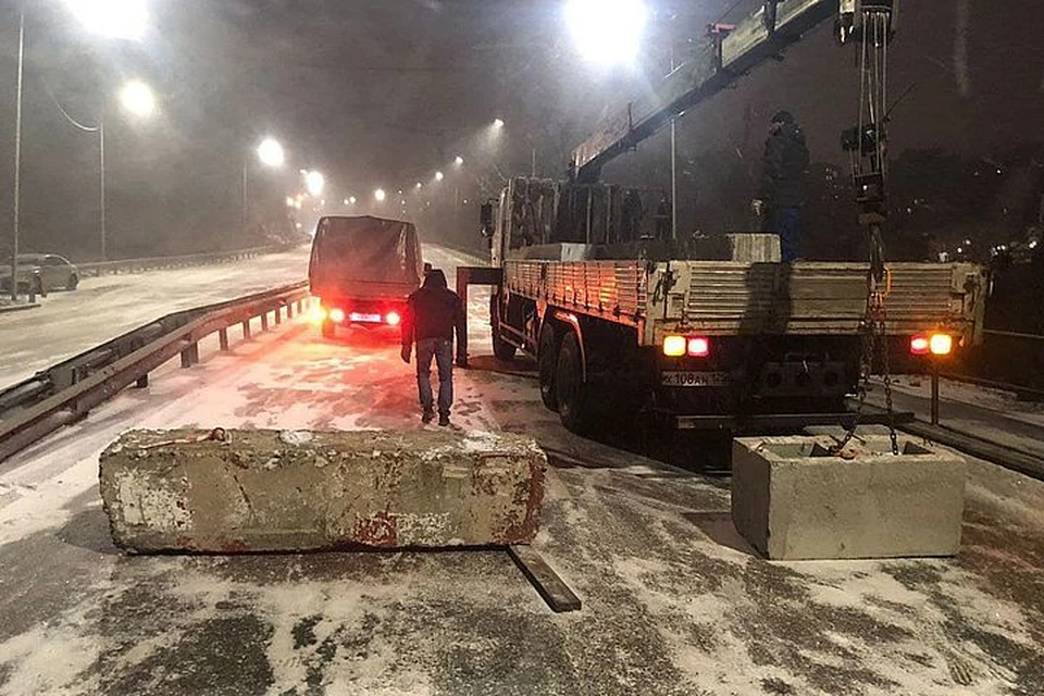 Власти готовятся к непогоде.