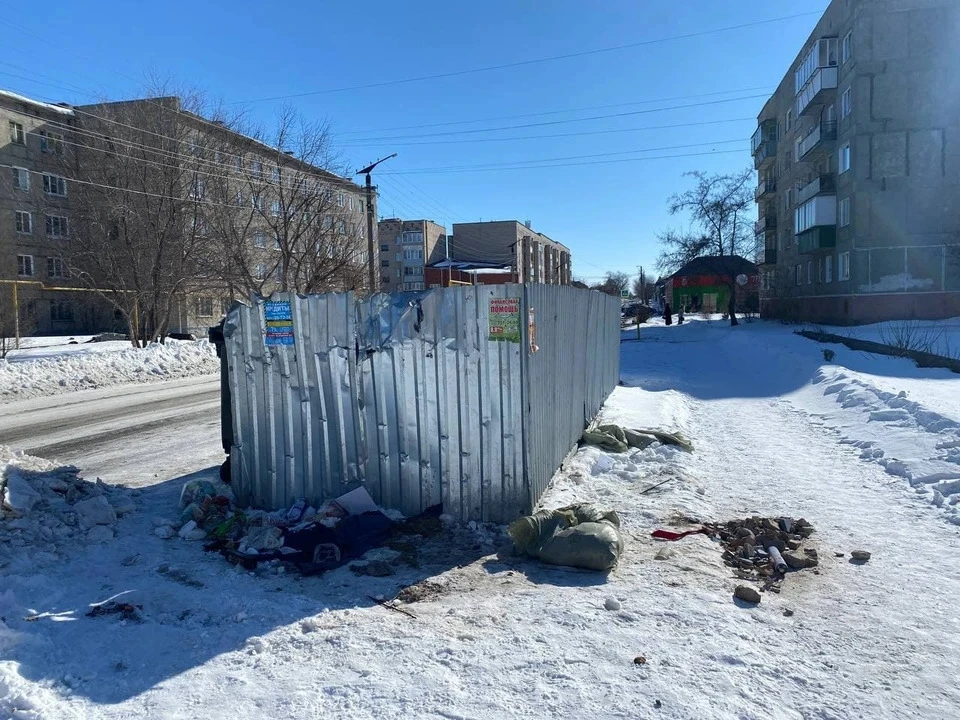 На этой площадке обнаружили тело троичанина. Фото: читатель КП-Челябинск